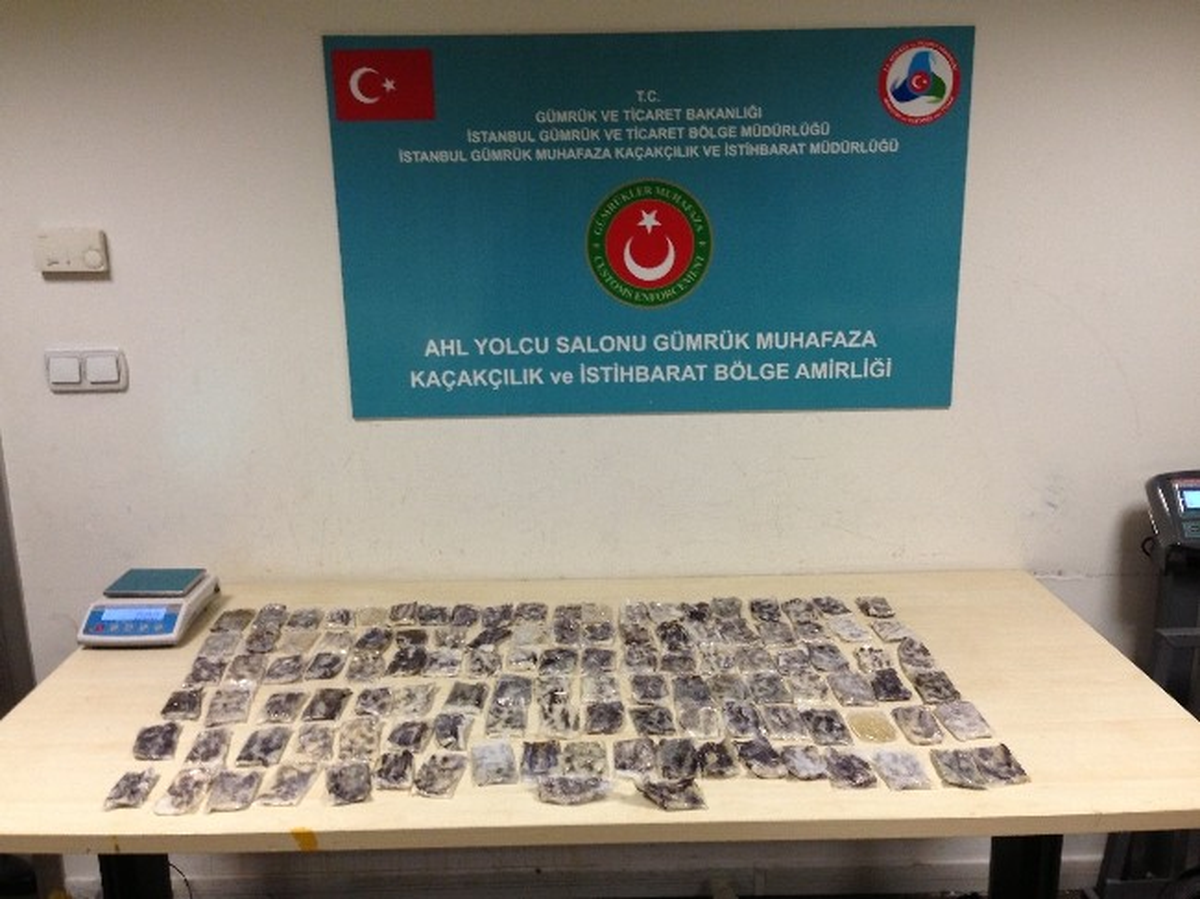 Atatürk Havalimanı\'nda Uyuşturucu Operasyonu