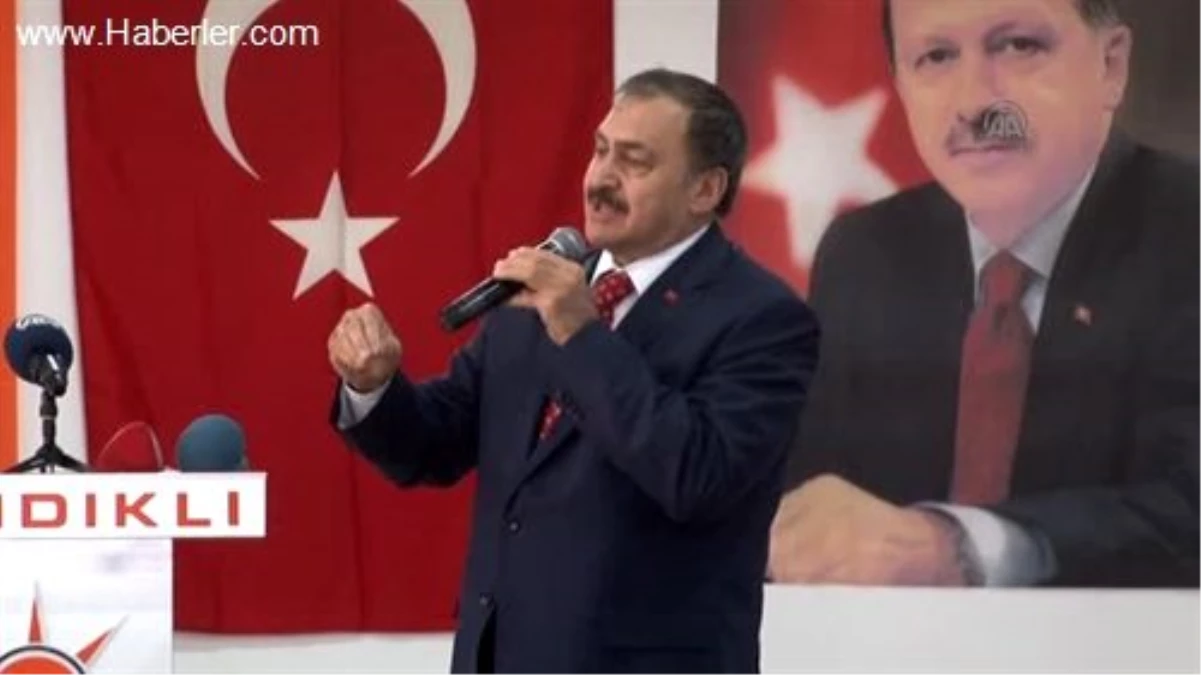 Bakan Eroğlu, aday tanıtım törenine katıldı -