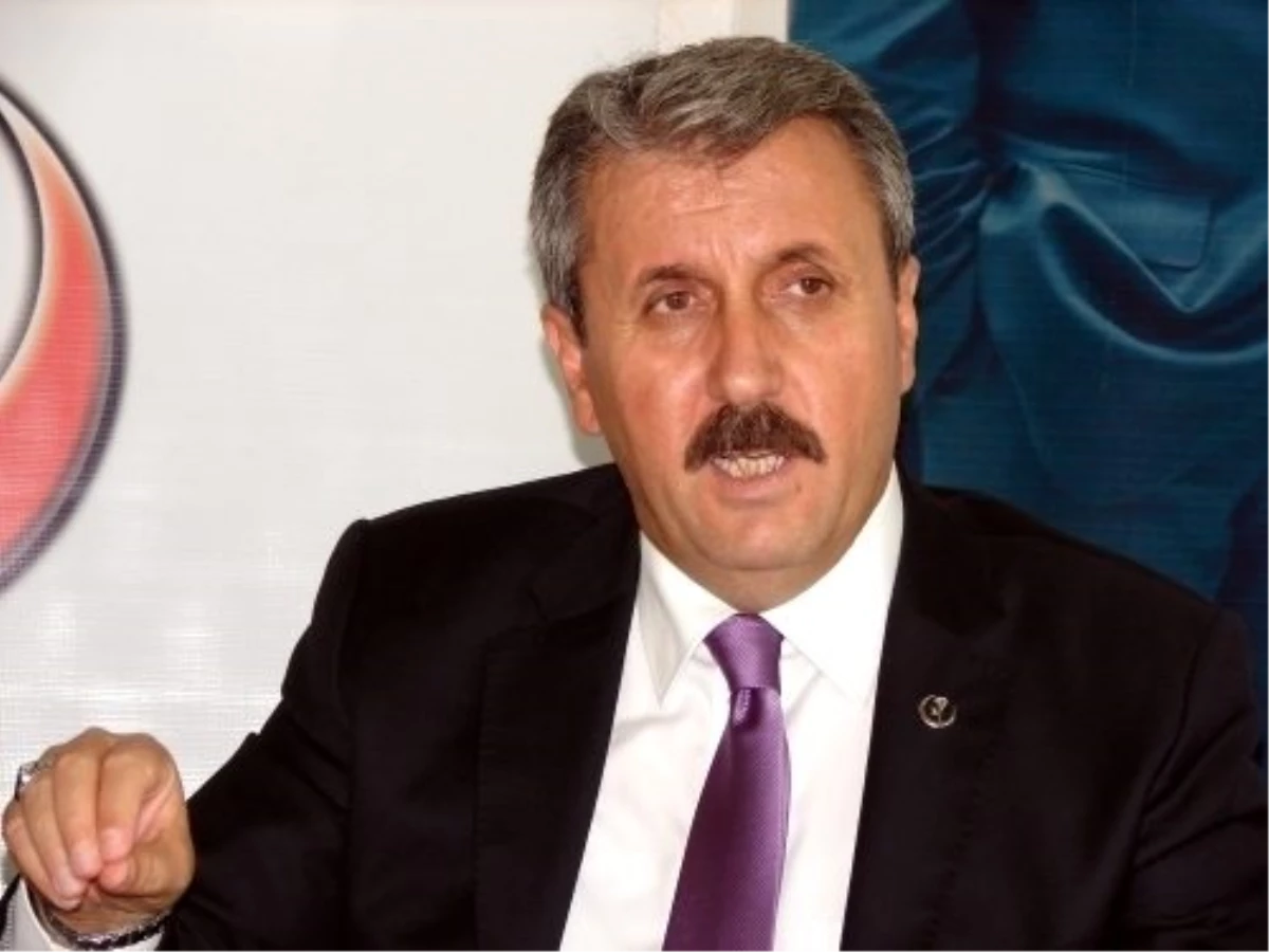 BBP Genel Başkanı Destici: "Tbmm Acilen Erken Seçim Kararı Almalıdır"