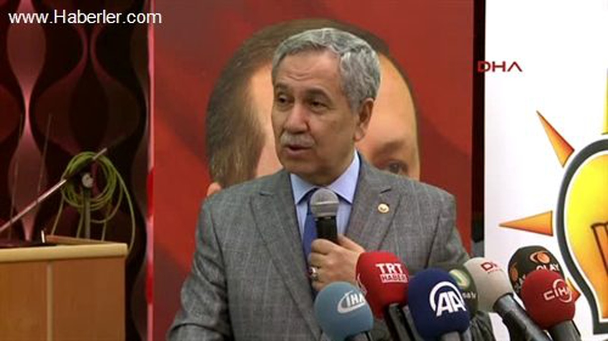 Bülent Arınç : "Allah Bizi Sizden, Sizi Bizden Ayırmasın"