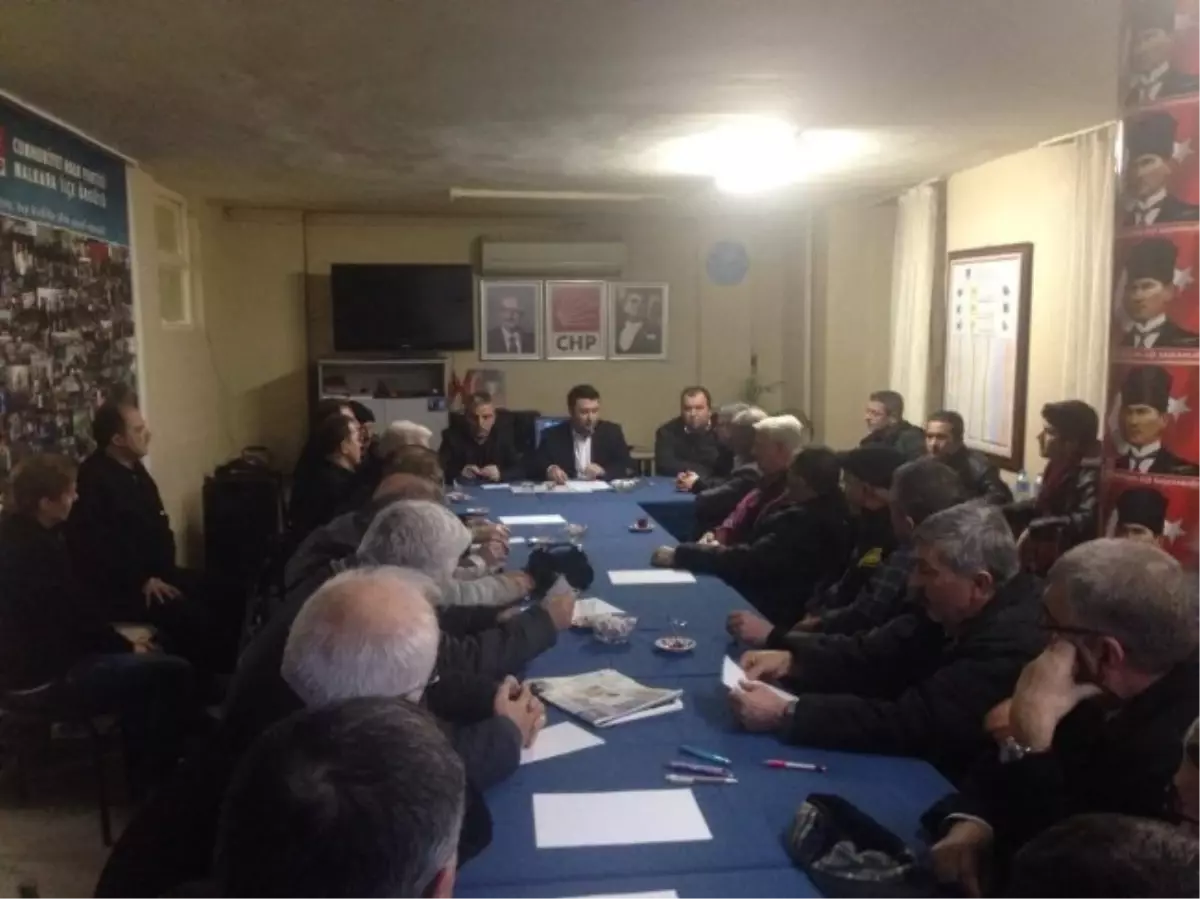 CHP İlçe Örgütü Sosyal Demokratlar ile Bir Araya Geldi
