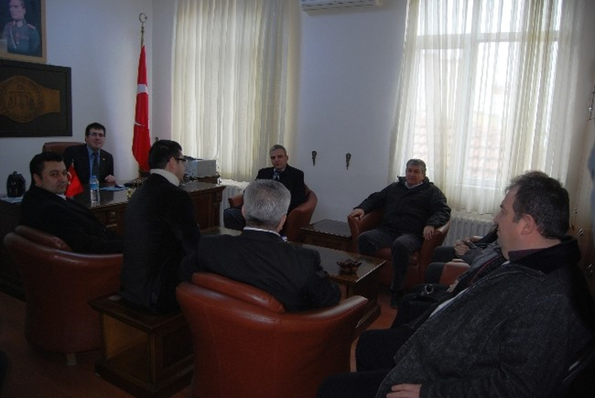 CHP İlçe Yönetiminden Cumhuriyet Savcısı Can Tuncay\'a Ziyaret