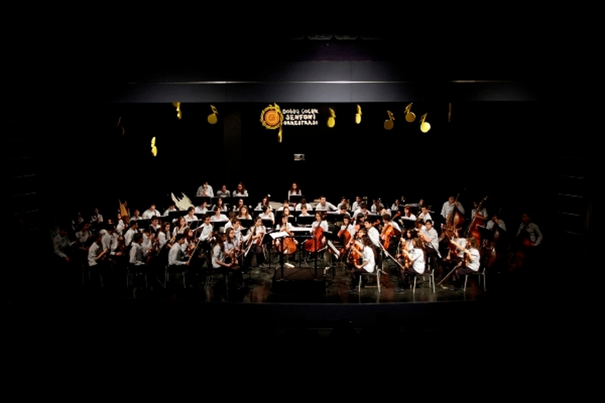 Doğuş Çocuk Senfoni Orkestrası Gaziantep\'te Konser Verdi