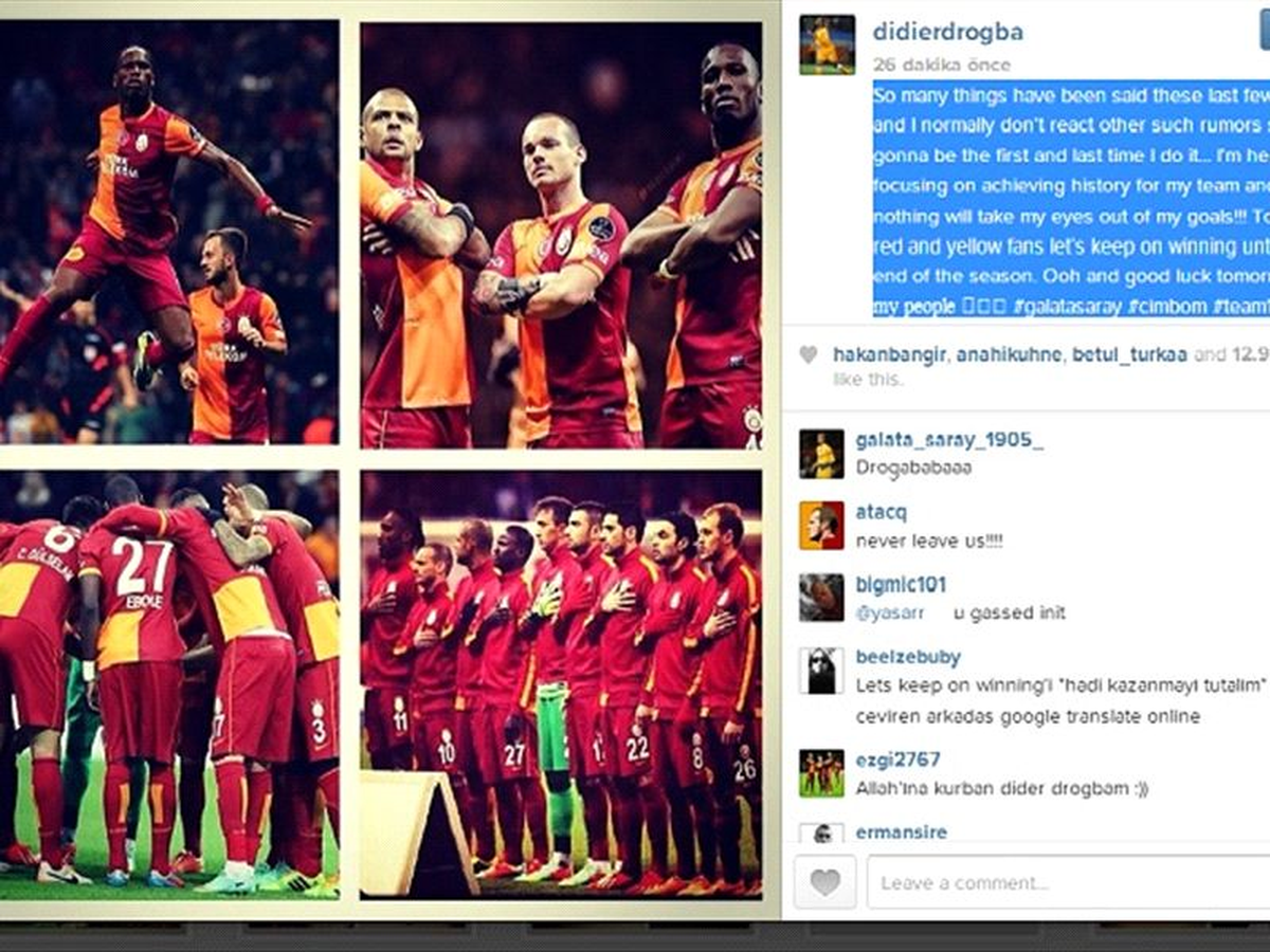 Drogba: Beni Kimse Hedeflerimden Saptıramaz