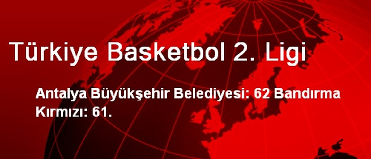 Türkiye Basketbol 2. Ligi
