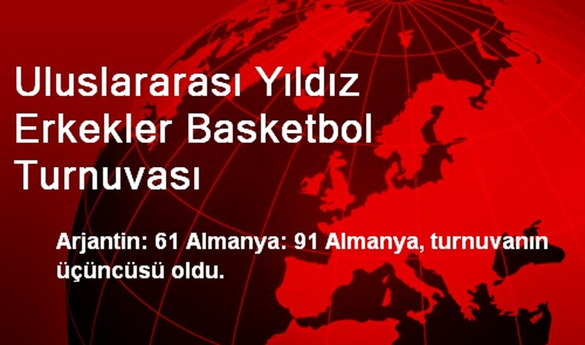 Uluslararası Yıldız Erkekler Basketbol Turnuvası