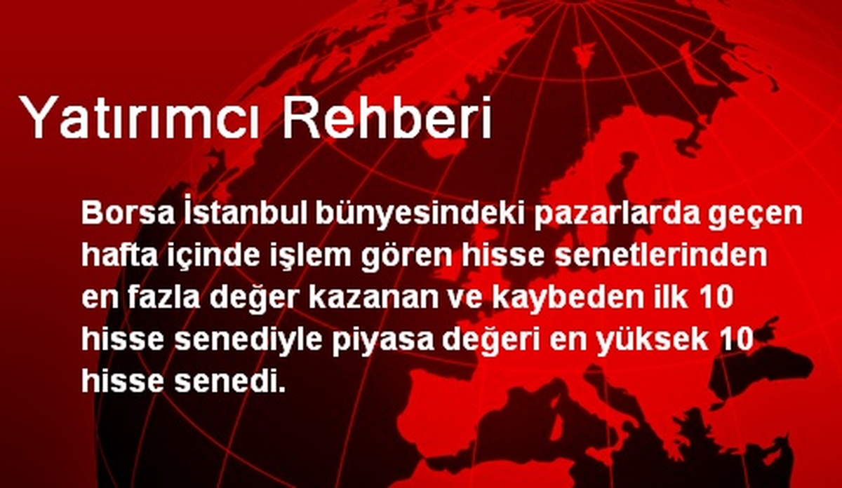 Yatırımcı Rehberi