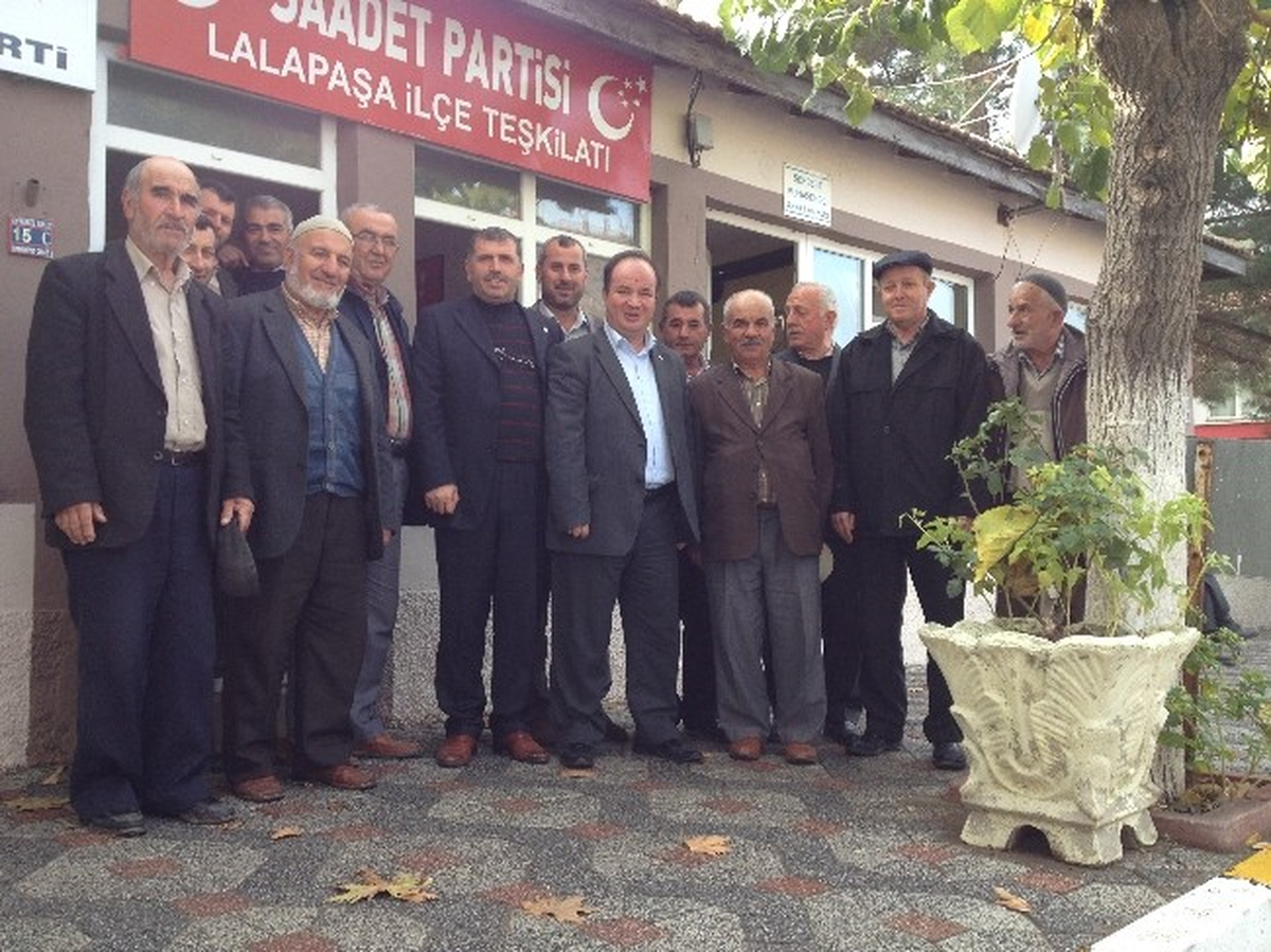 Saadet Partisi Lalapaşa Belediye Başkan Adayı Oğuz Kalkan Açıklaması