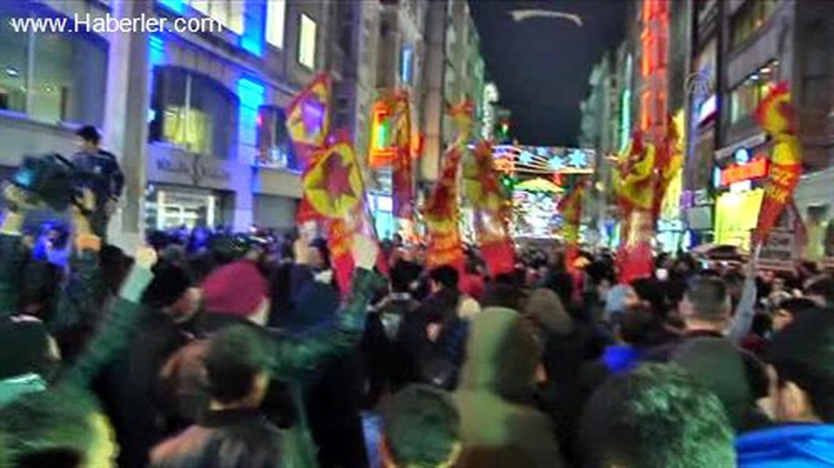 Taksim\'de polis müdahalesi -