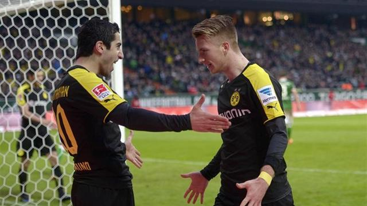 Werder Bremen - Dortmund 1-5 / Dortmund Bremen\'e Patladı