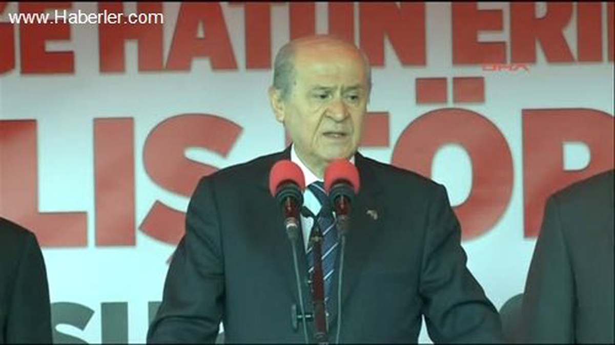 2 Bahçeli Yolsuzluğun Esintisi Buranın Yakının ya da Uzağından Bile Geçemeyecektir