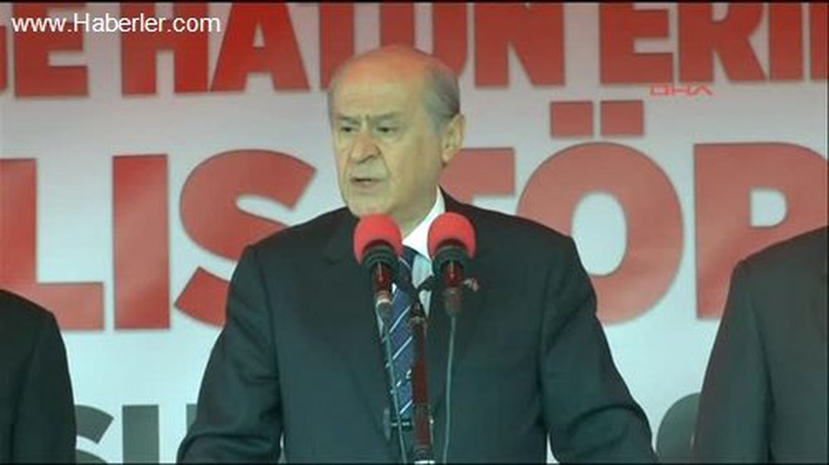 3 Bahçeli Yolsuzluğun Esintisi Buranın Yakının ya da Uzağından Bile Geçemeyecektir