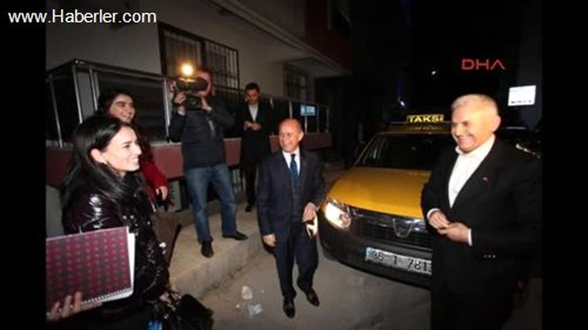 Binali Yıldırım, Taksiyle Müşteriye Gitti