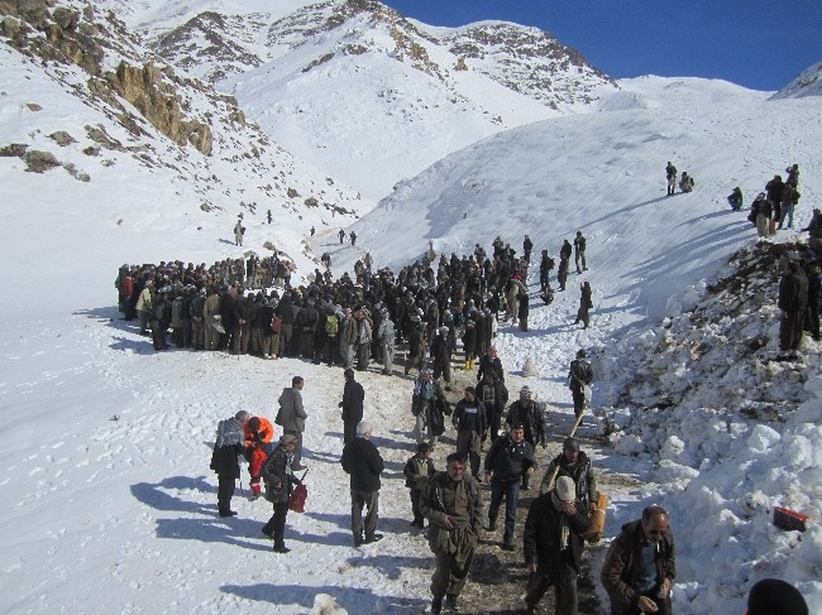 Çığ Altında Kalan 4 İranlı 8 Gün Sonra Bulundu