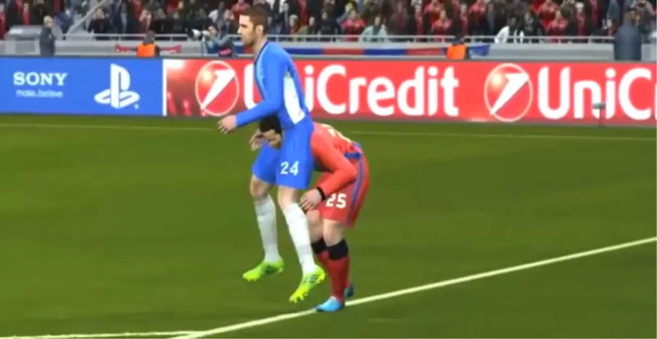 FIFA ve PES 2014\'ün En Komik Hataları