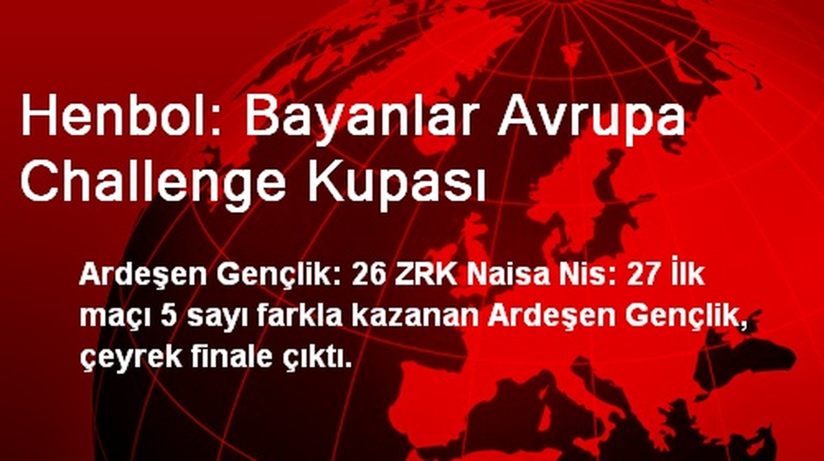 Henbol: Bayanlar Avrupa Challenge Kupası