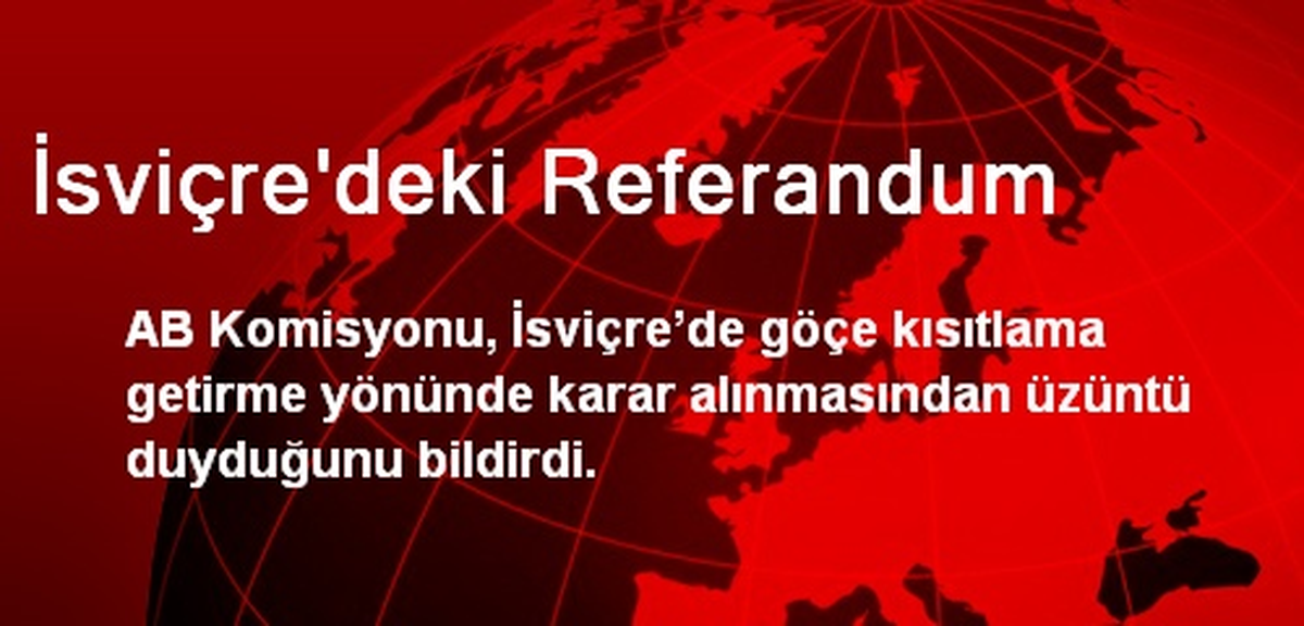 İsviçre\'deki Referandum