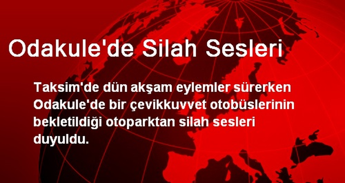 Odakule\'de Silah Sesleri