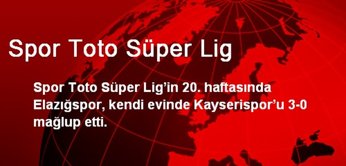Spor Toto Süper Lig