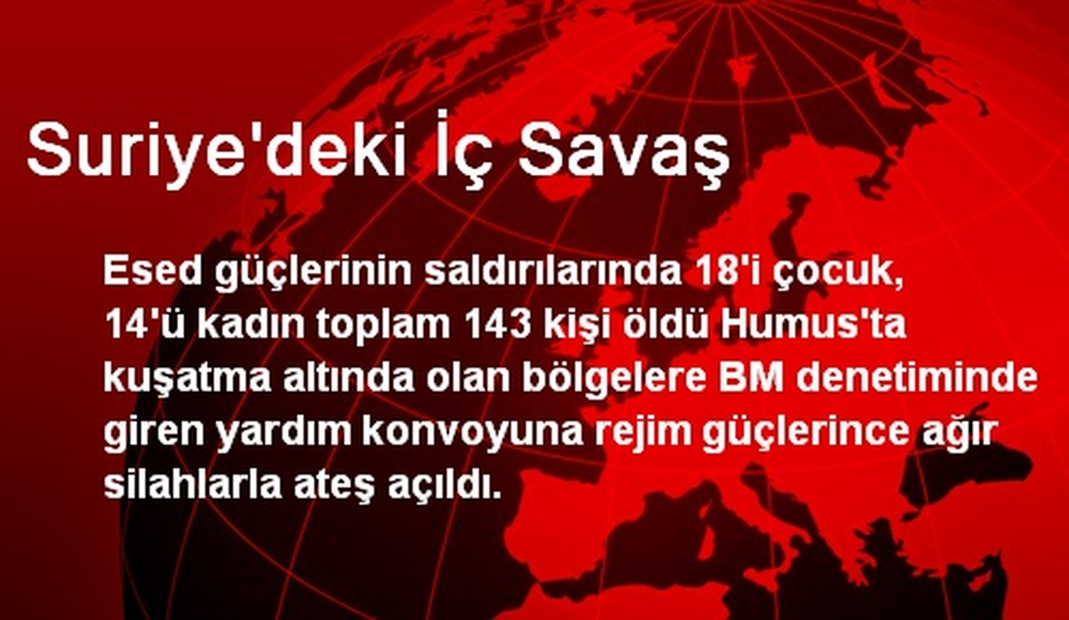 Suriye\'deki İç Savaş