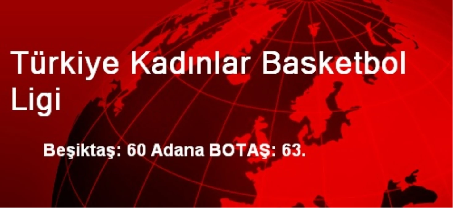 Türkiye Kadınlar Basketbol Ligi