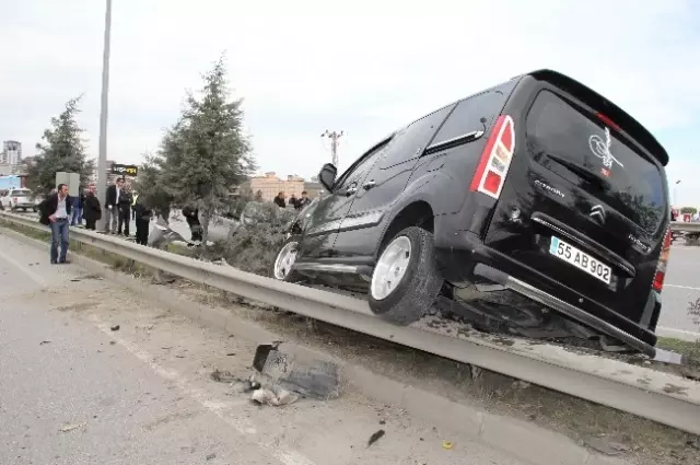Samsun'da Trafik Kazası: 7 Yaralı - Son Dakika