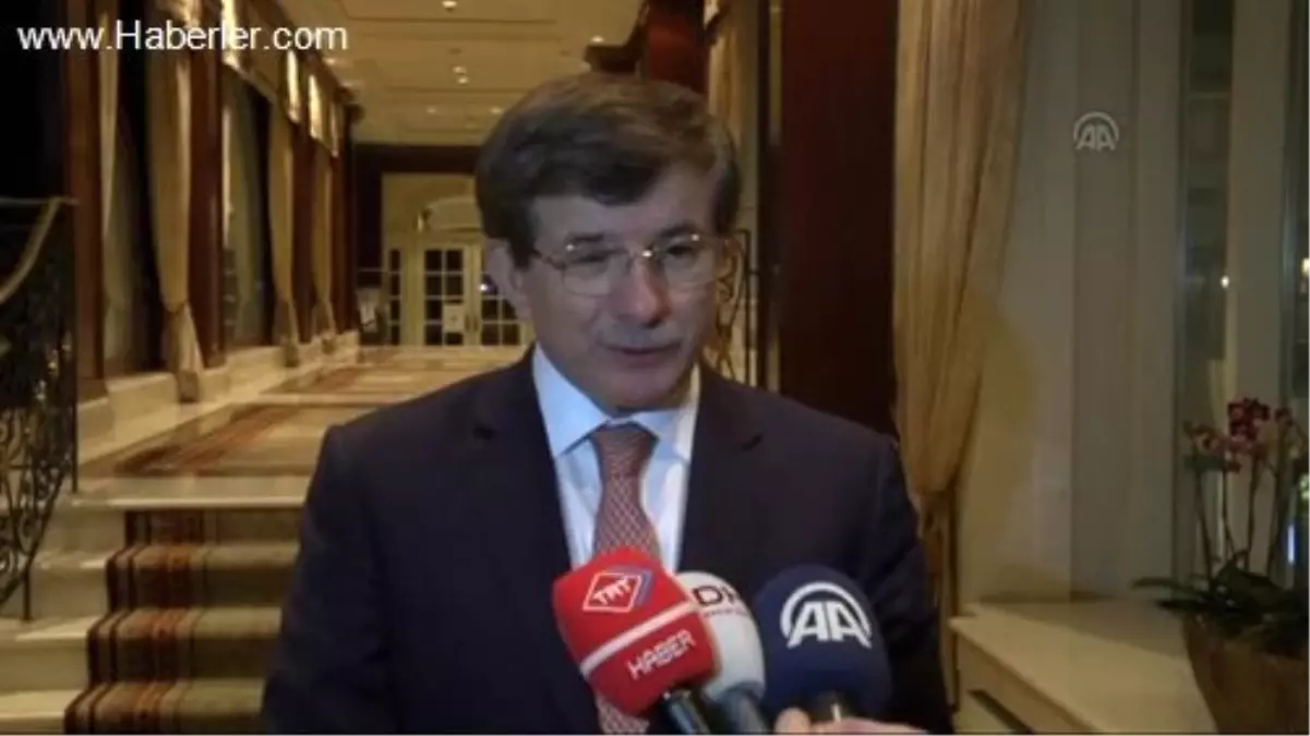 Davutoğlu: Kıbrıs İçin Olumlu Hava Hakim