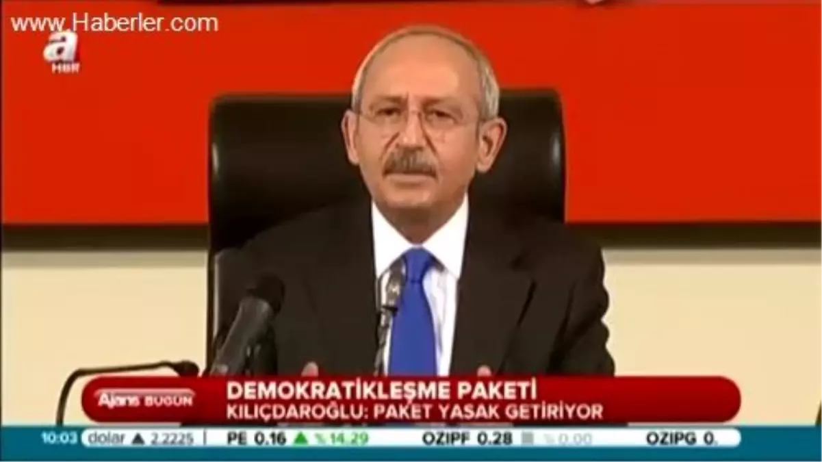 Bu Demokratikleşme Paketi Değil\'