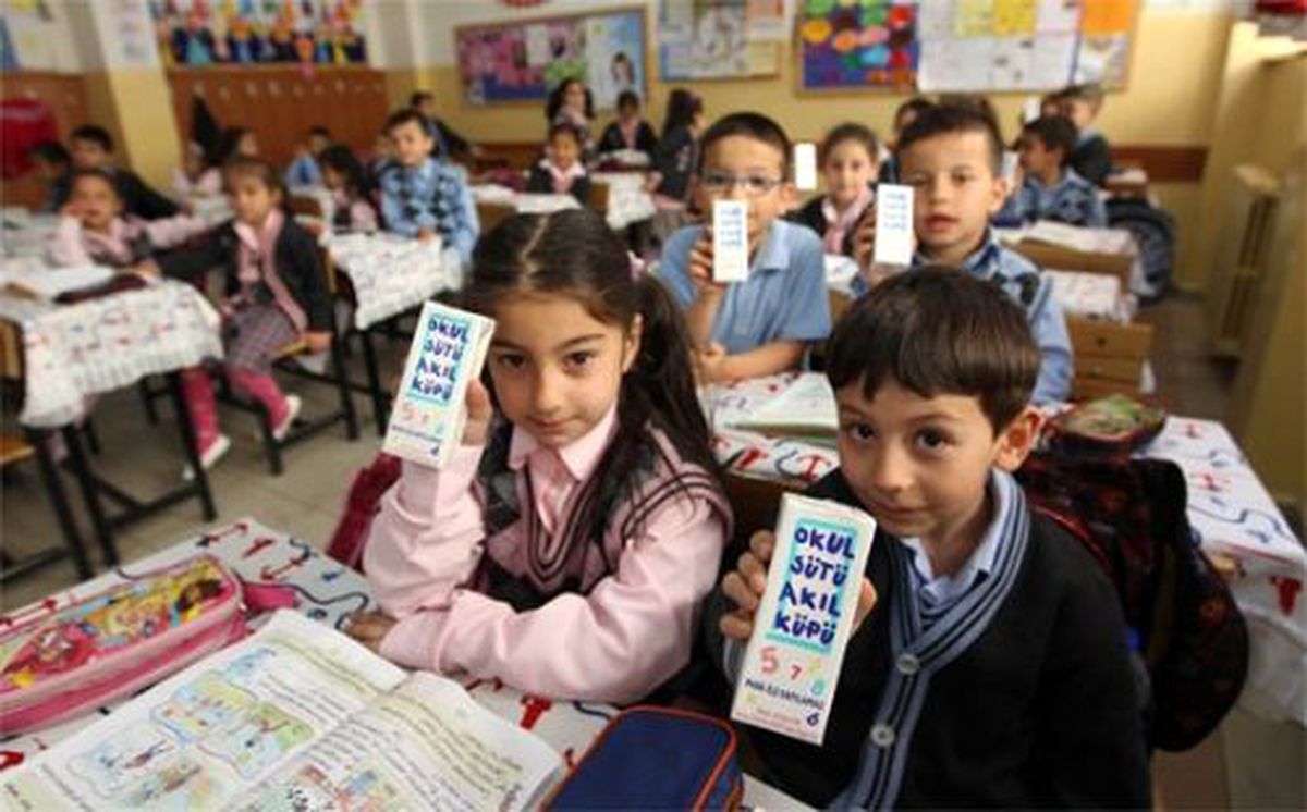 Hizan\'da Okul Sütü Dağıtımı Başladı