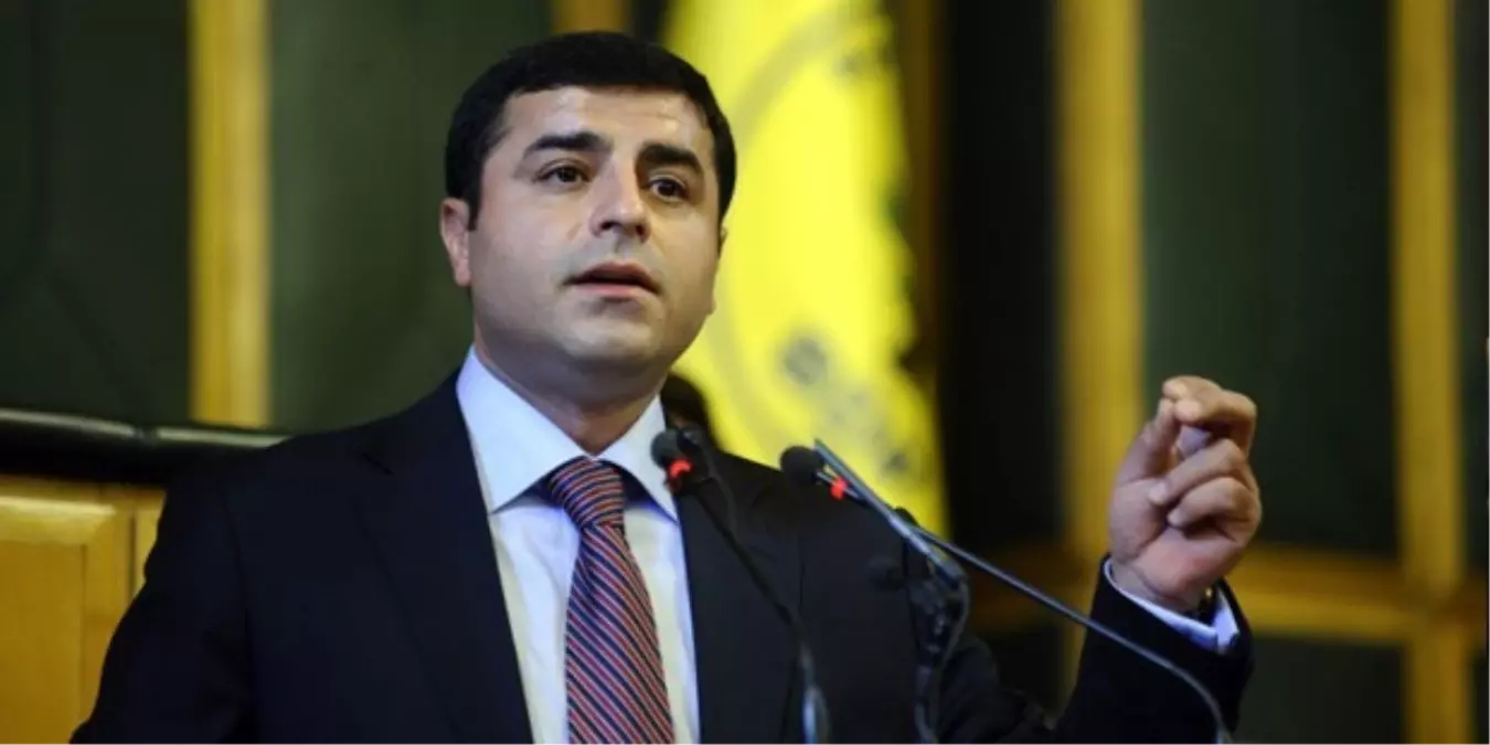 Demirtaş: Cumharbaşkanı İnternete Sansürün Facia Olacağını Biliyor