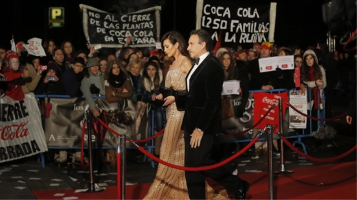 İspanyol Sineması Goya Ödülleri Galasında Protesto