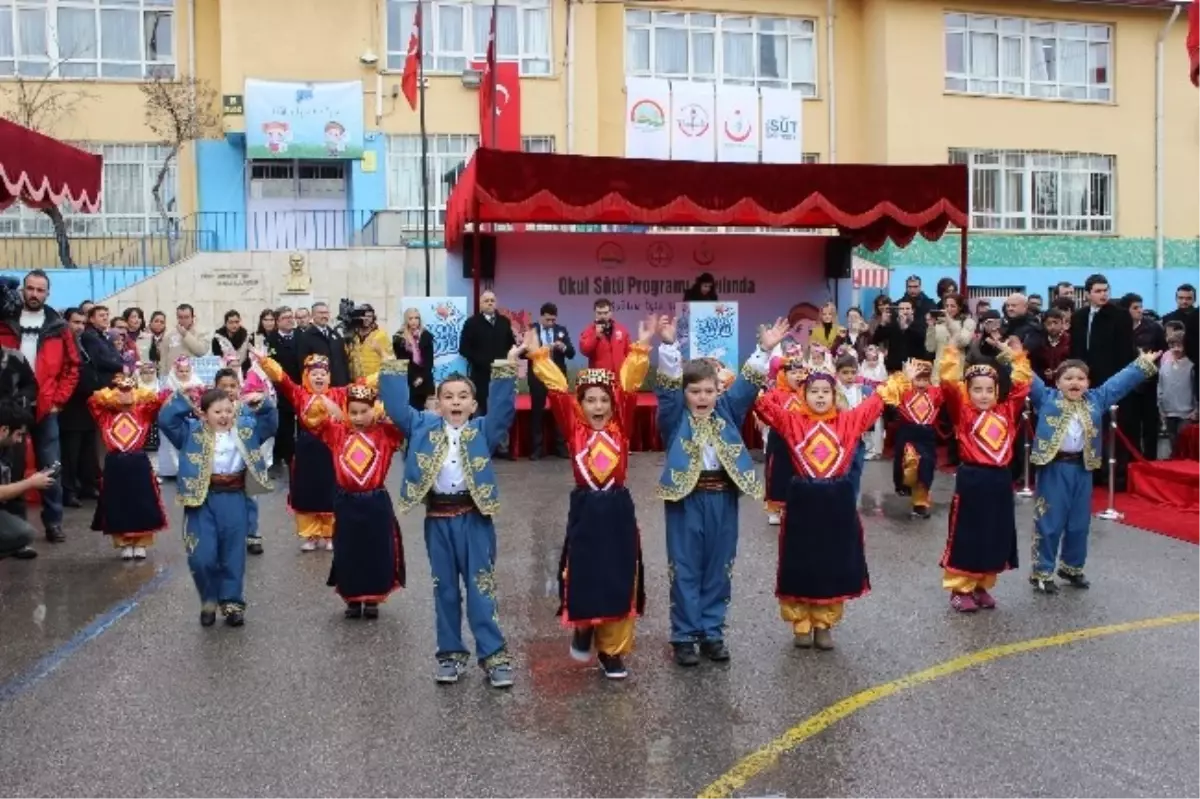 Okul Sütü Dağıtım Töreni