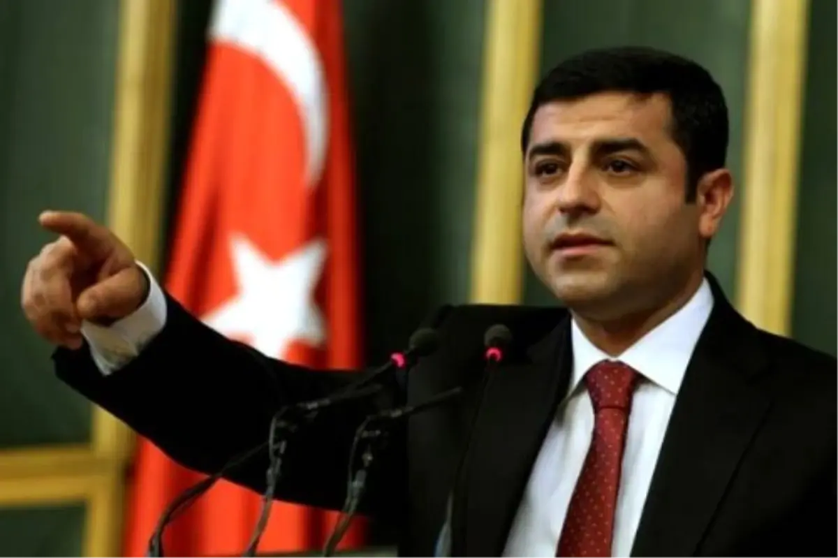 Demirtaş: Paralel Devlet Suç Değilse Biz de İstiyoruz Bir Tane