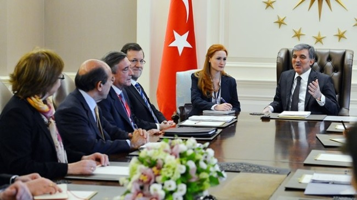 Cumhurbaşkanı Gül, İspanya Başbakanı Rajoy\'u Kabul Etti