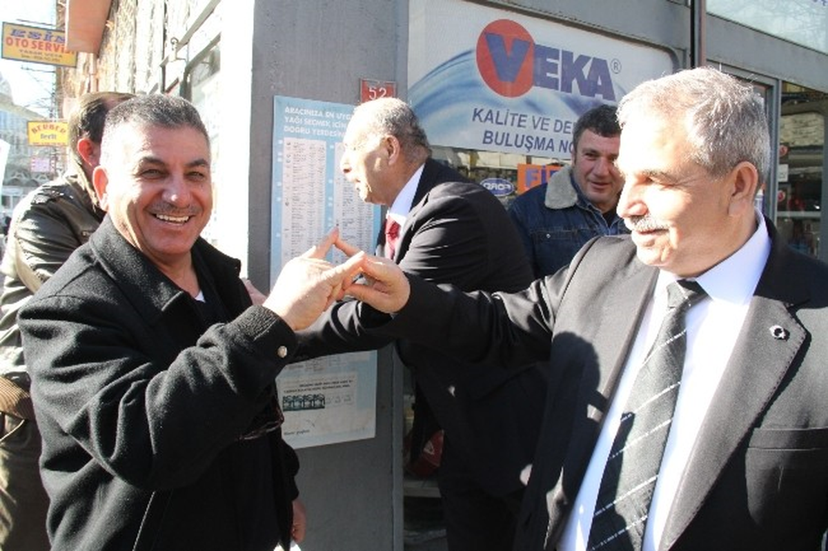 Demirtaş\'ın Sanayi Esnafı Gezisi