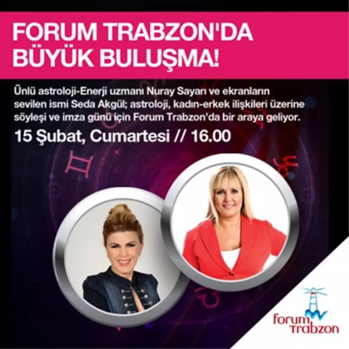 Forum Trabzon\'da, Nuray Sayarı ve Seda Akgül ile Büyük Buluşma