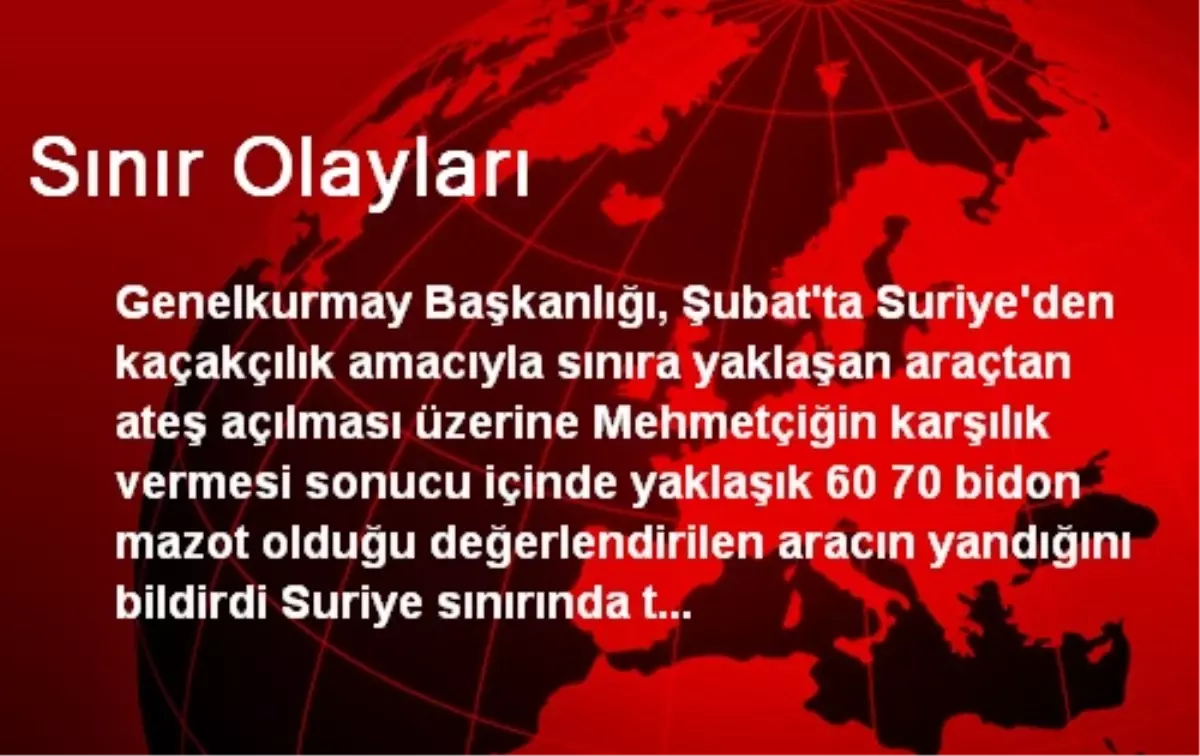 Sınır Olayları