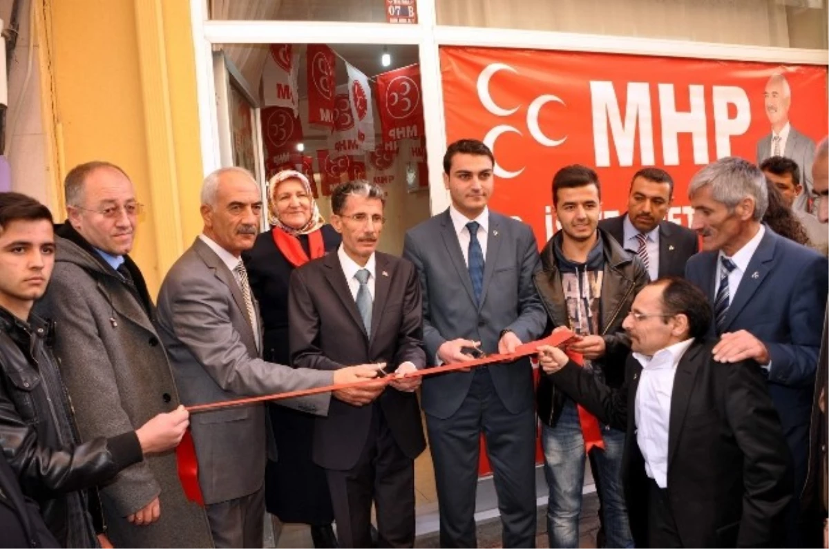 Suşehri MHP Seçim İrtibat Bürosu Açıldı