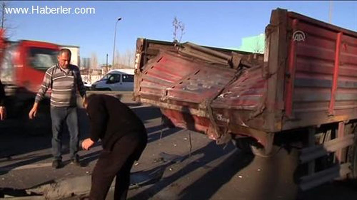 Trafik kazası: 1 ölü -
