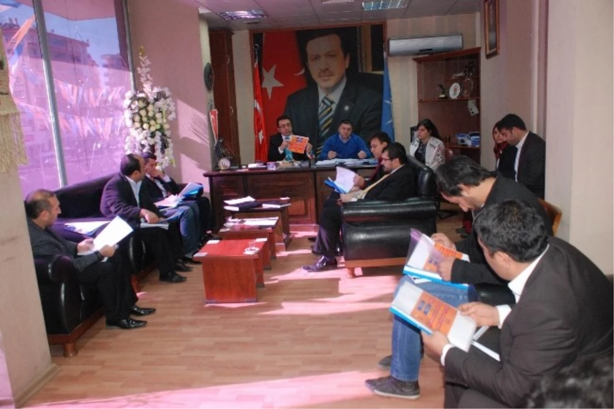 AK Parti Skm Toplantısı Yapıldı