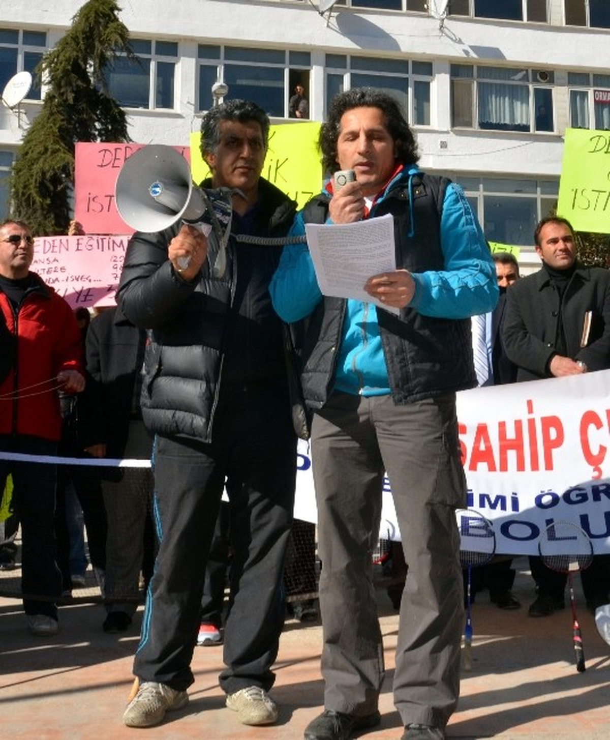 Beden Eğitimi Öğretmenleri Eylem Yaptı