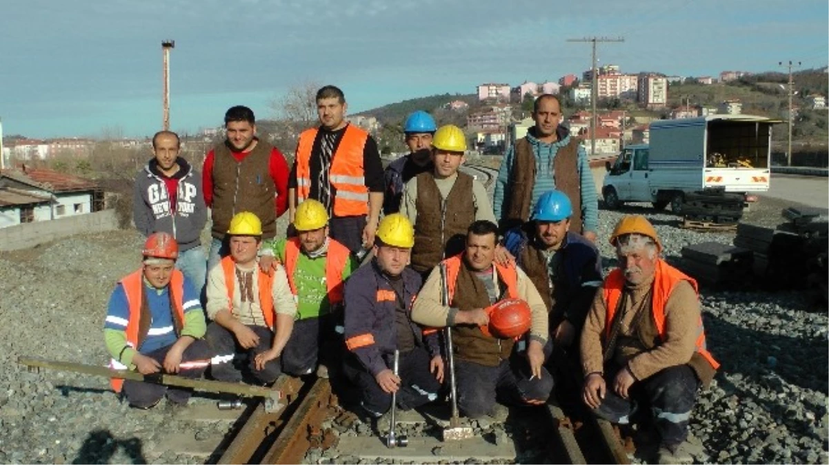 Demiryolu Çalışmalarında Makasların Genel Kontrolleri Yapılıyor