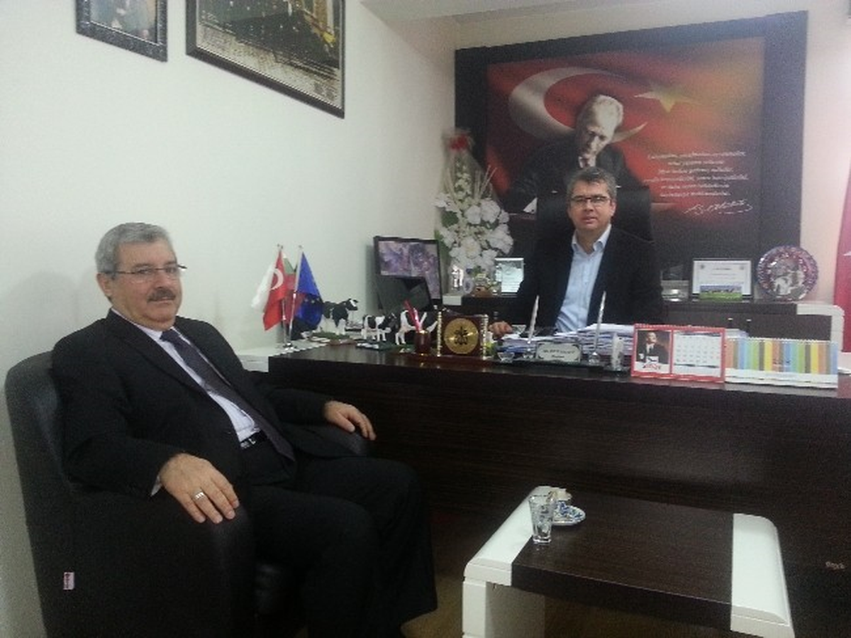Kırklareli İl Özel İdaresi Genel Sekreteri Eser\'den Kdsyb Başkanı Dermenci\'ye Ziyaret