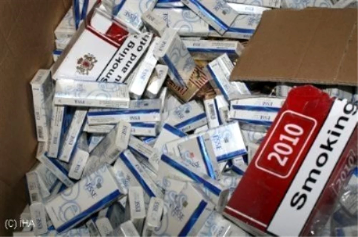 Arhavi\'de 923 Paket Kaçak Sigara Yakalandı