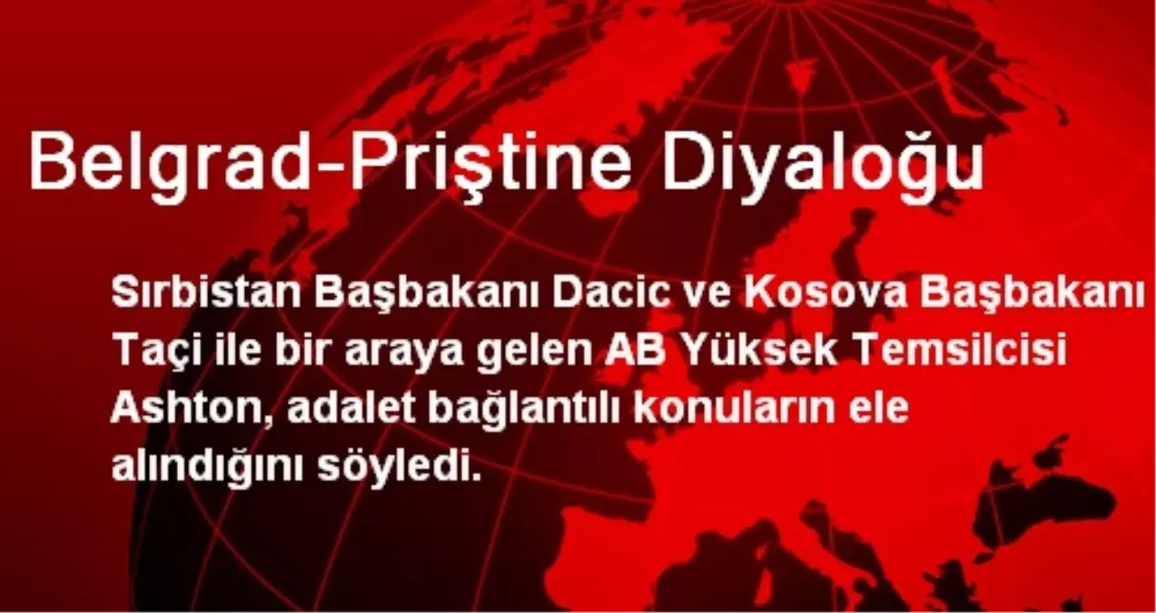 Belgrad-Priştine Diyaloğu