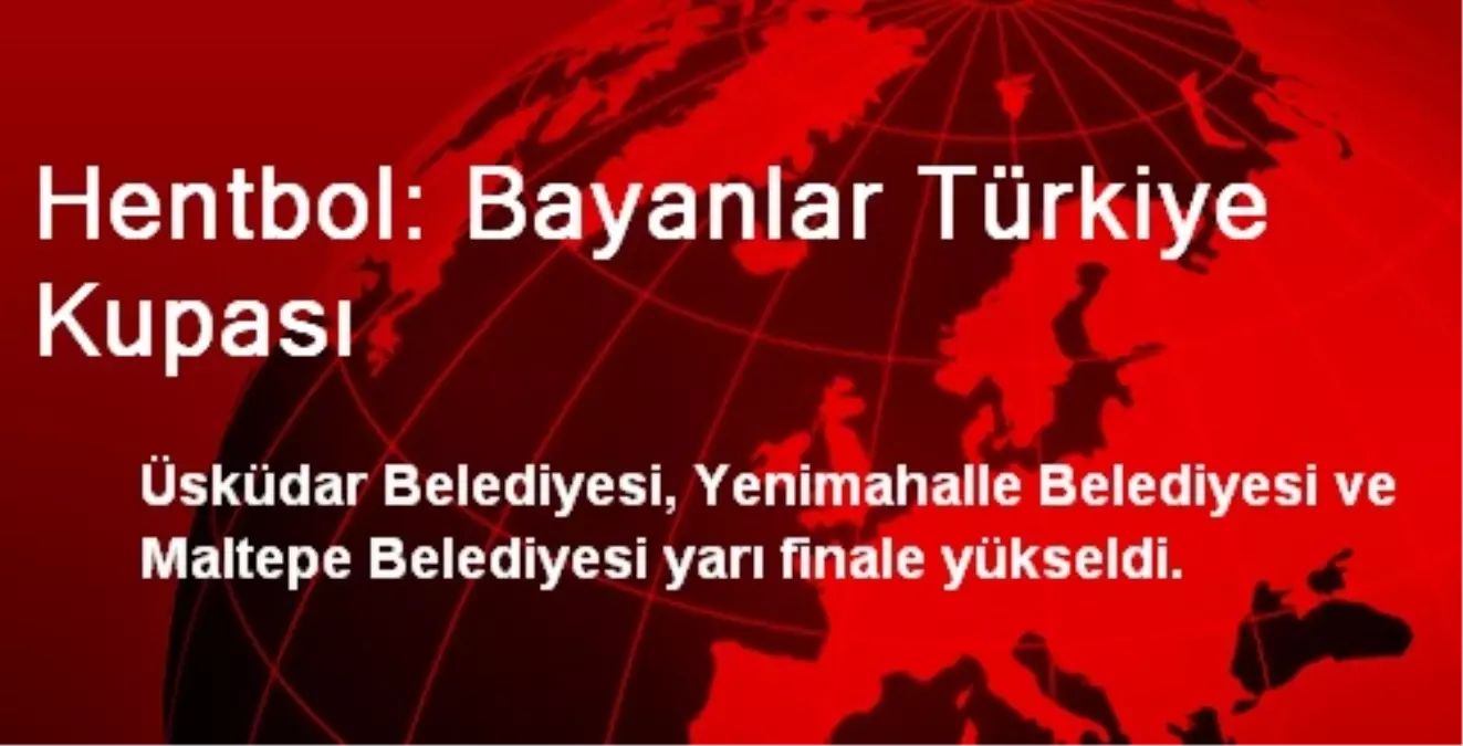 Bayanlar Hentbolda 3 Maç Tamamlandı