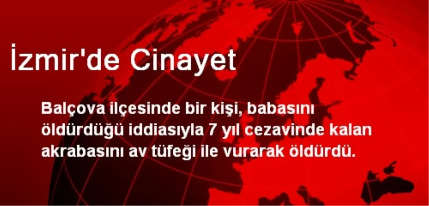 İzmir\'de Cinayet