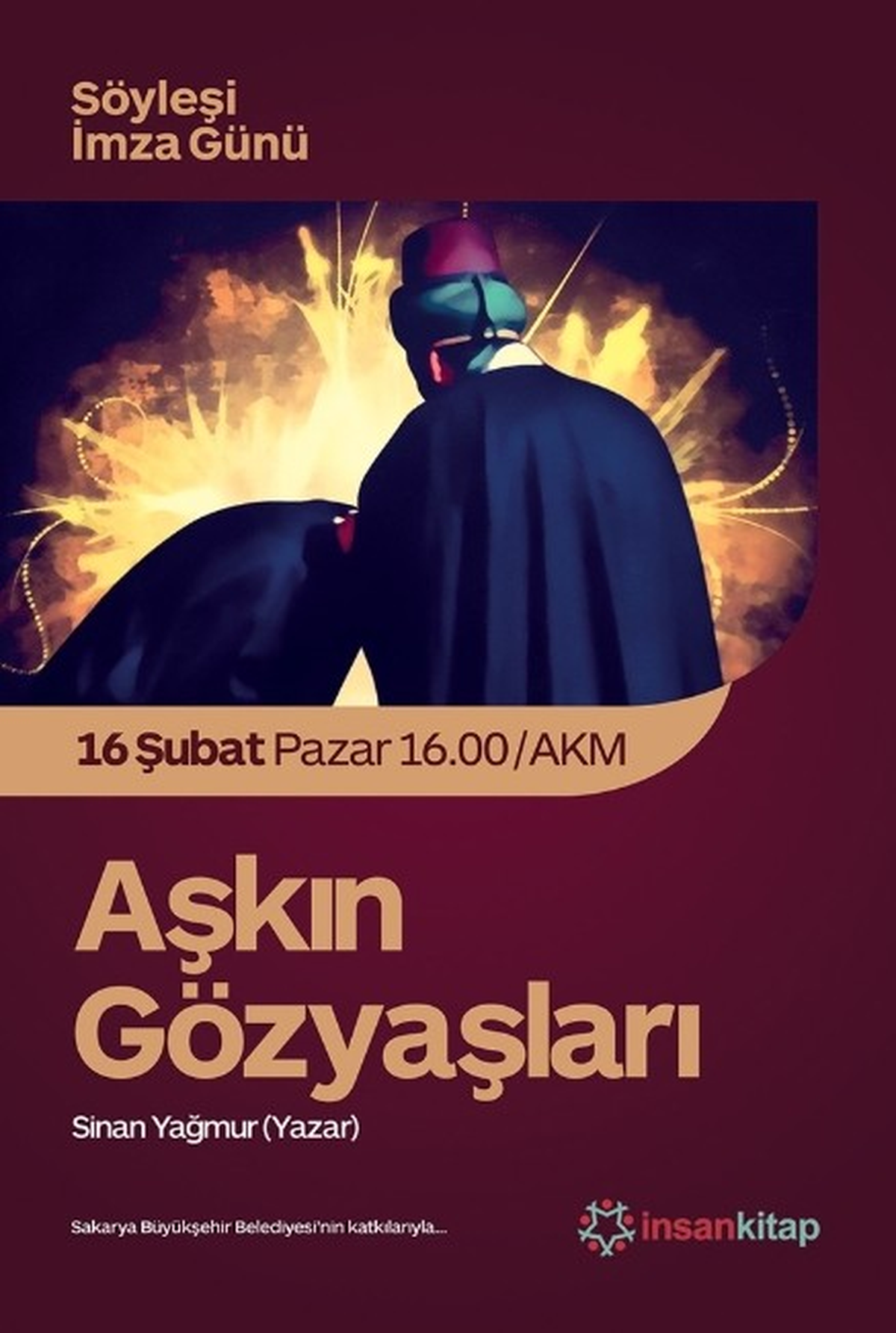 Sinan Yağmur Sakaryalı Sevenleriyle Akm\'de Buluşuyor