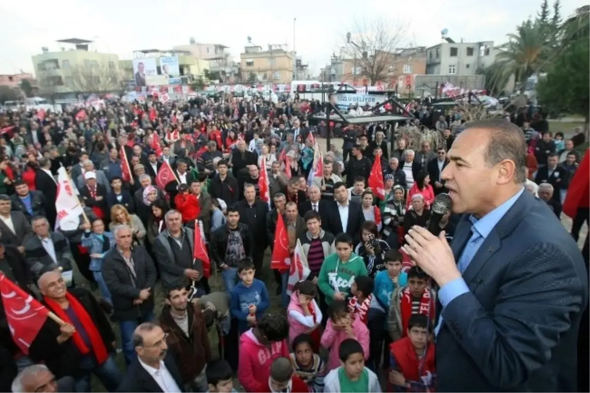 Sözlü: "Hep Beraber Adana\'yı Ayağa Kaldıracağız"