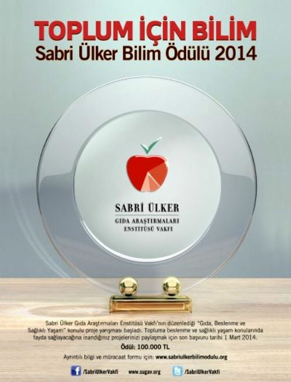 SÜGAV Geleceğin Projesini Ödüllendiriyor